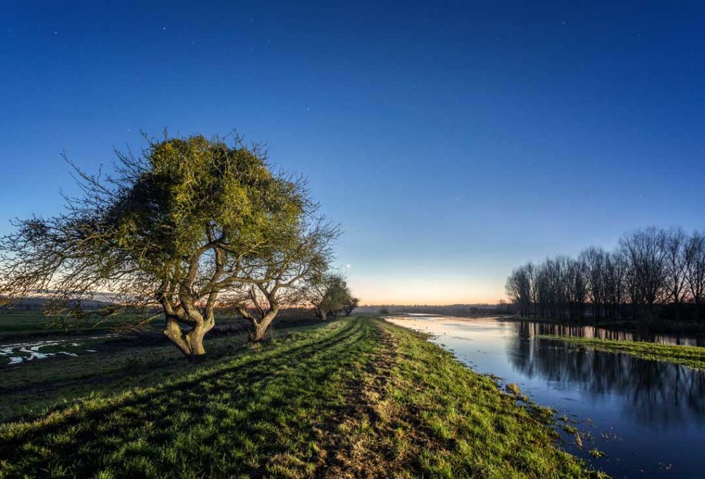 Early Morning On The River Parrett
